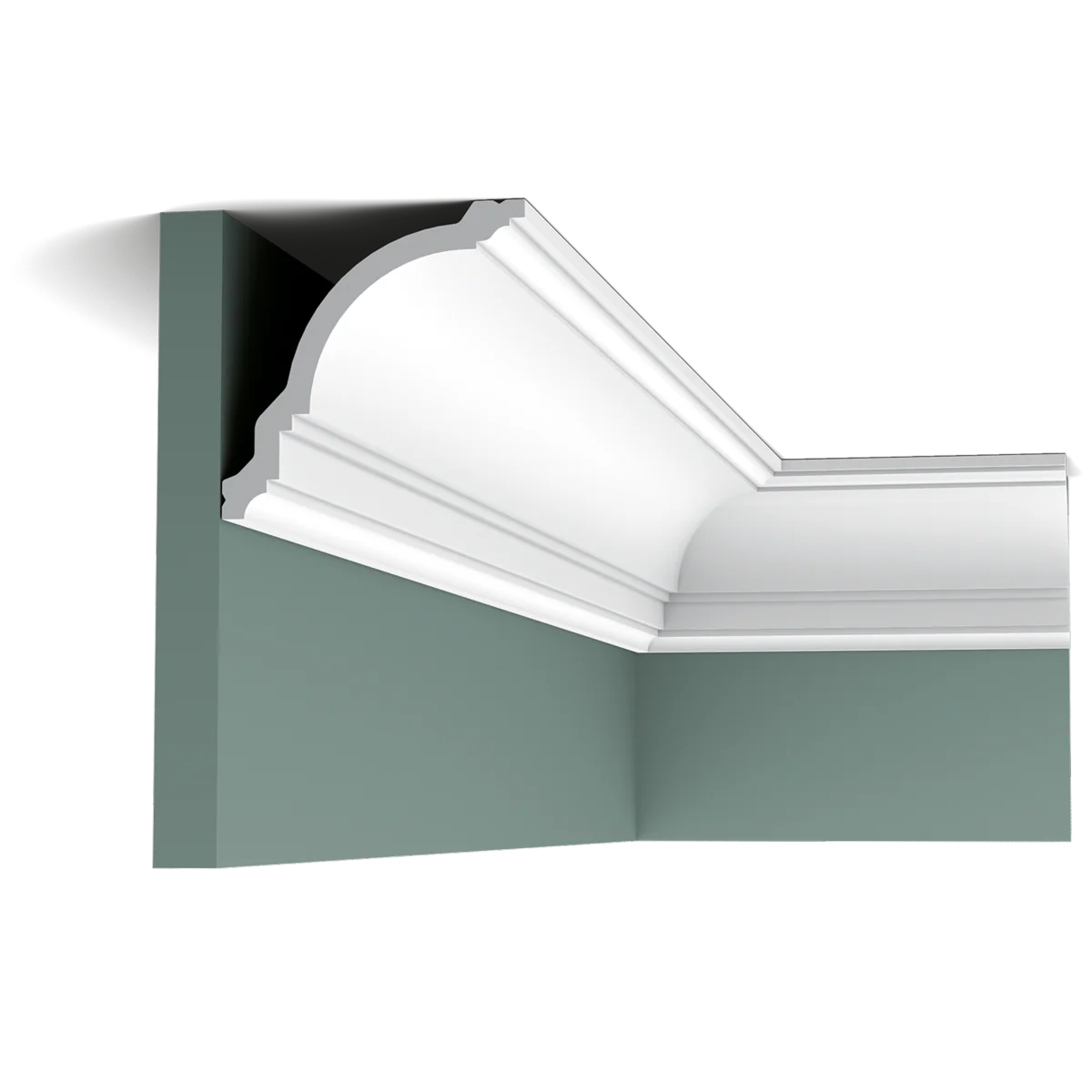 CX106 Corniche plafond Orac Decor - 12x12x200cm (h x p x L) - moulure décorative polymère - Image 6