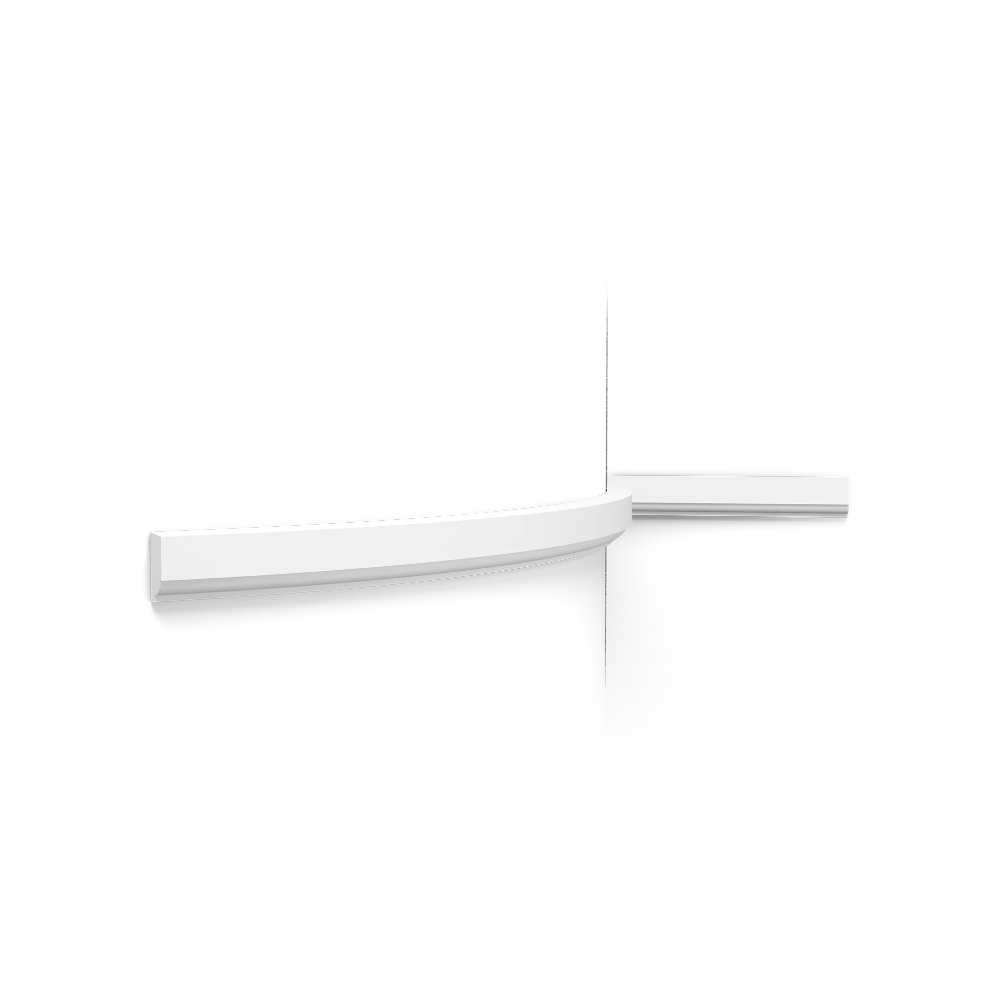 P9050F Flexible Cimaise murale Orac Decor - 2,5x1,5x200cm (h x p x L) - moulure décorative polyuréthane