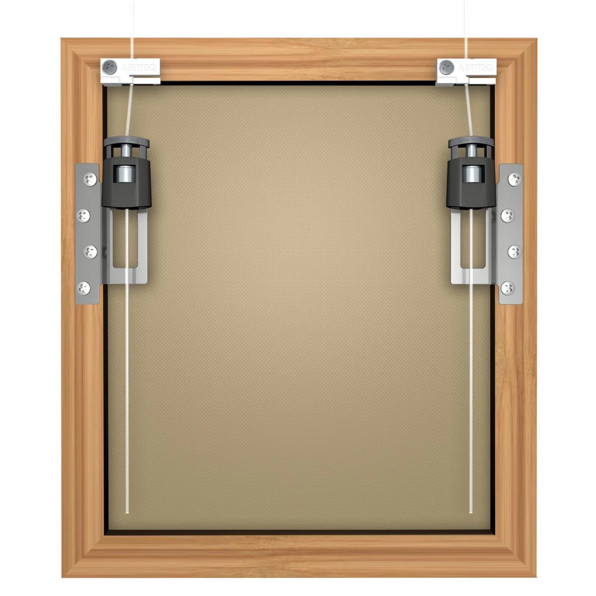Pack de 2 redresseurs de cadre + vis - pour cimaise tableau Artiteq - Image 5