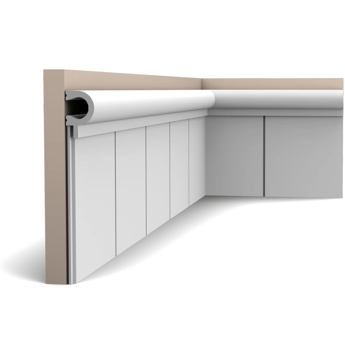 PX147 Panneau Revêtement Mural Soubassement – 200x16,9x0,9cm (L x l x h) Orac Decor - Image 6