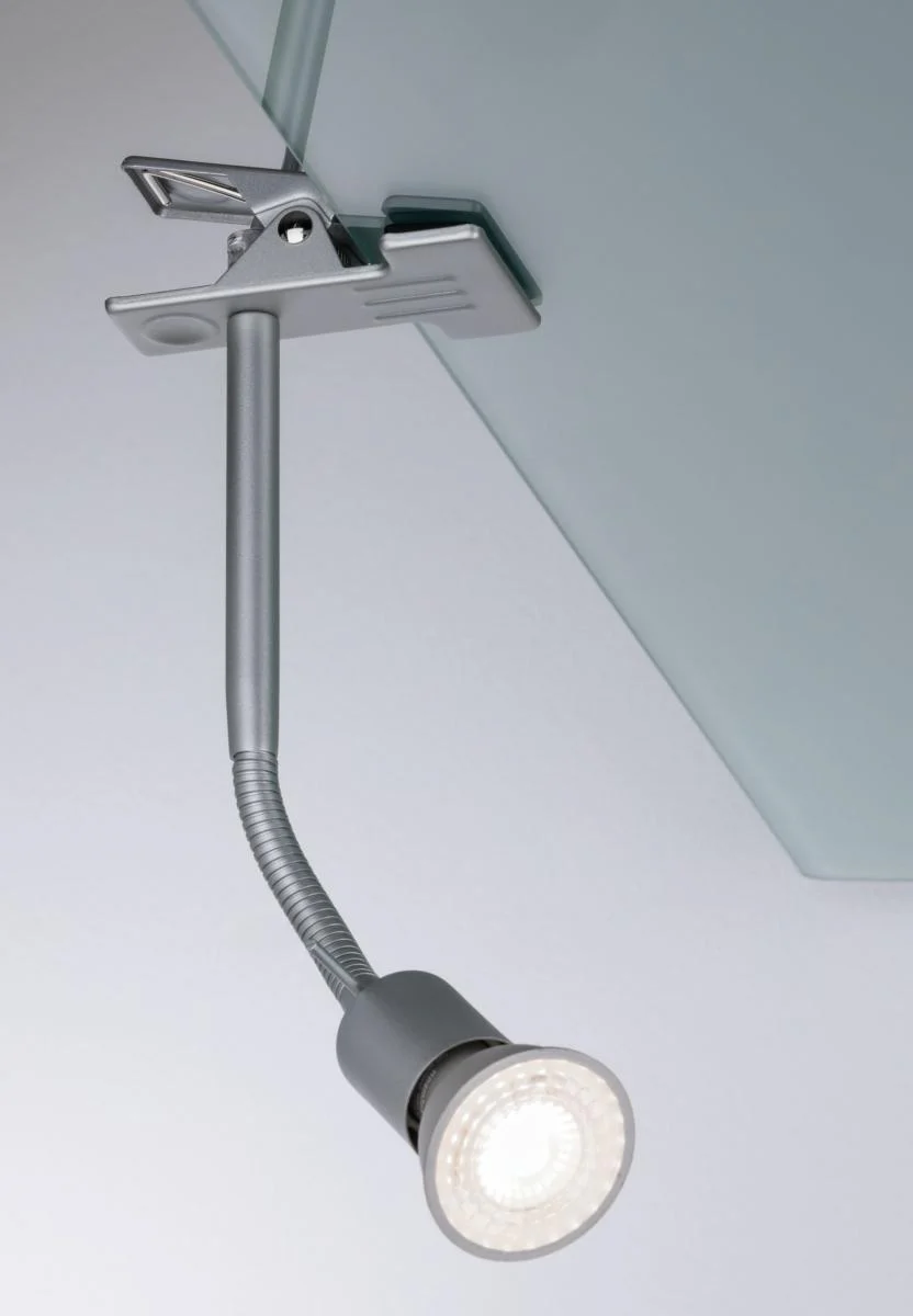 Spot à pince Finja GU10 max 6,5 W Chrome - Image 3